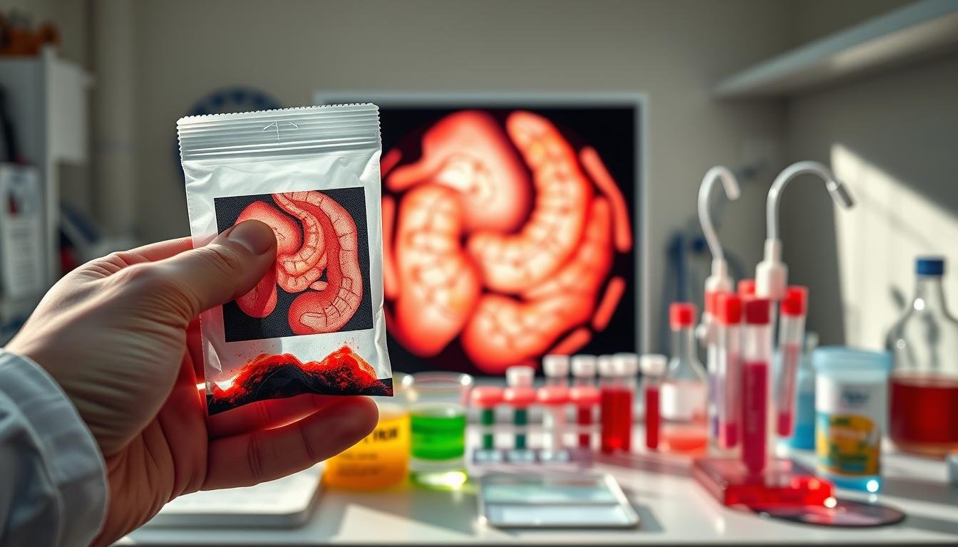 Diagnostische Verfahren Blut im Stuhl