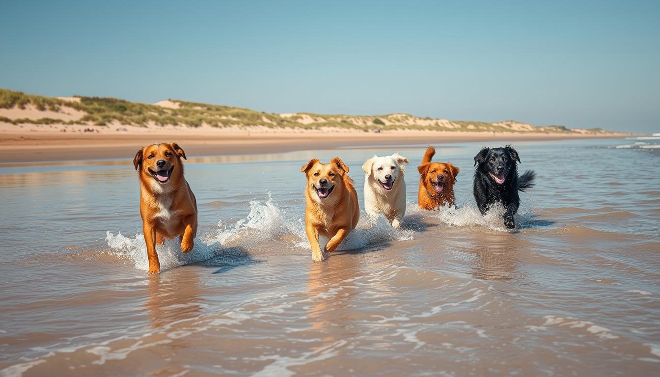Hundestrände in Holland