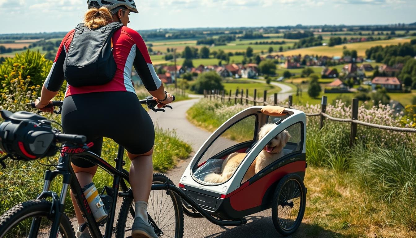 Hundetransport Holland Fahrradtour