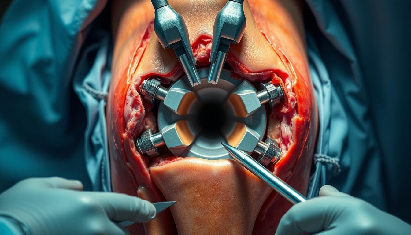 Kniegelenk Operation