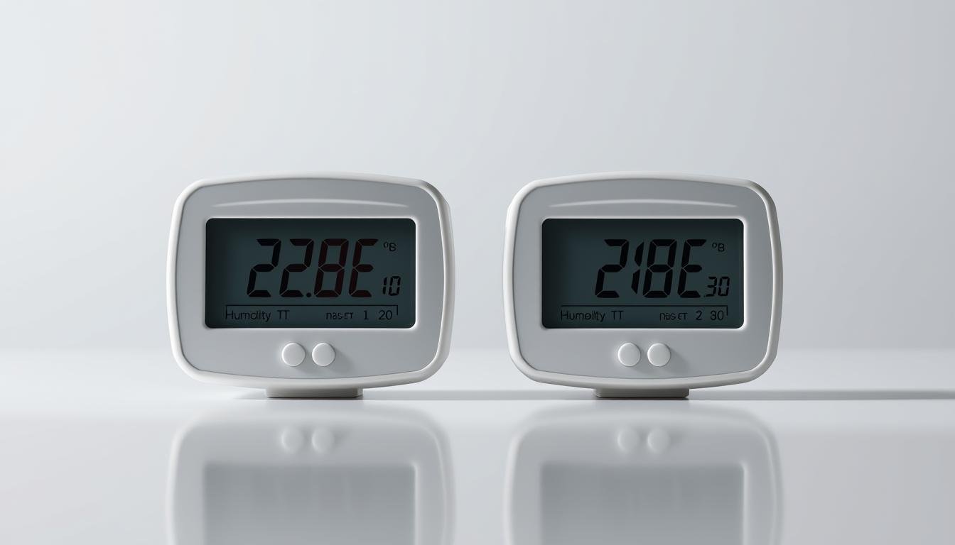 Raumtemperatur und Luftfeuchtigkeit
