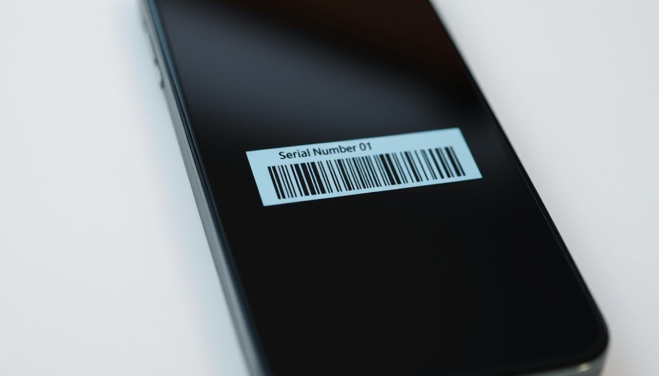 Seriennummer Smartphone Identifikation